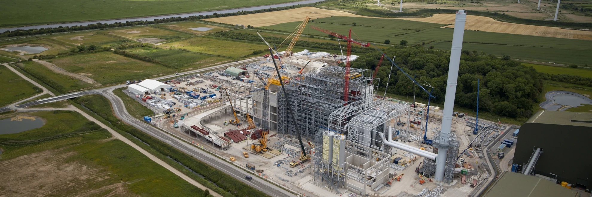 Protos facility aerial photo