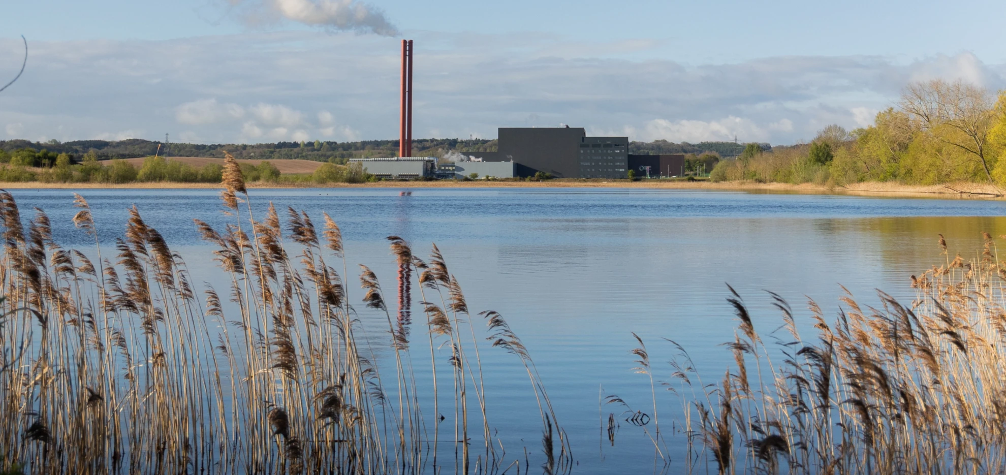 A facility across the water